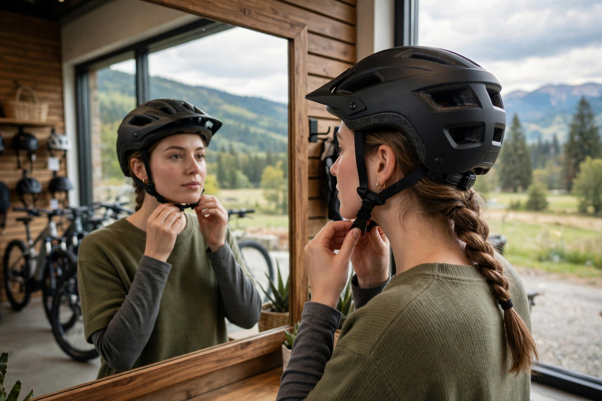 e-bike helmet for women riders fit smaller sizes and hair