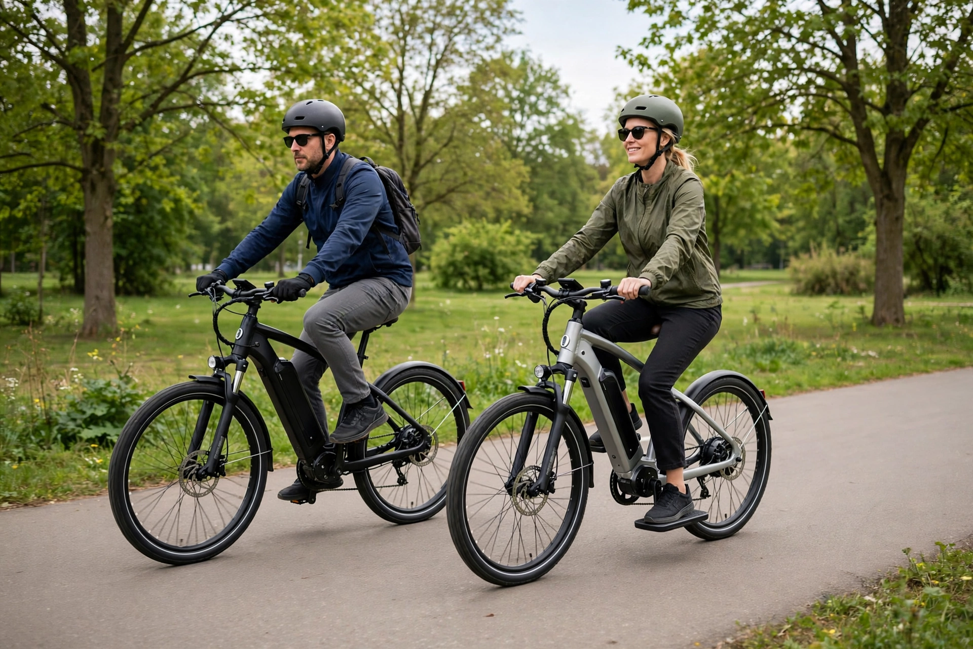 throttle vs pedal assist e-bike helmet needs speed and control