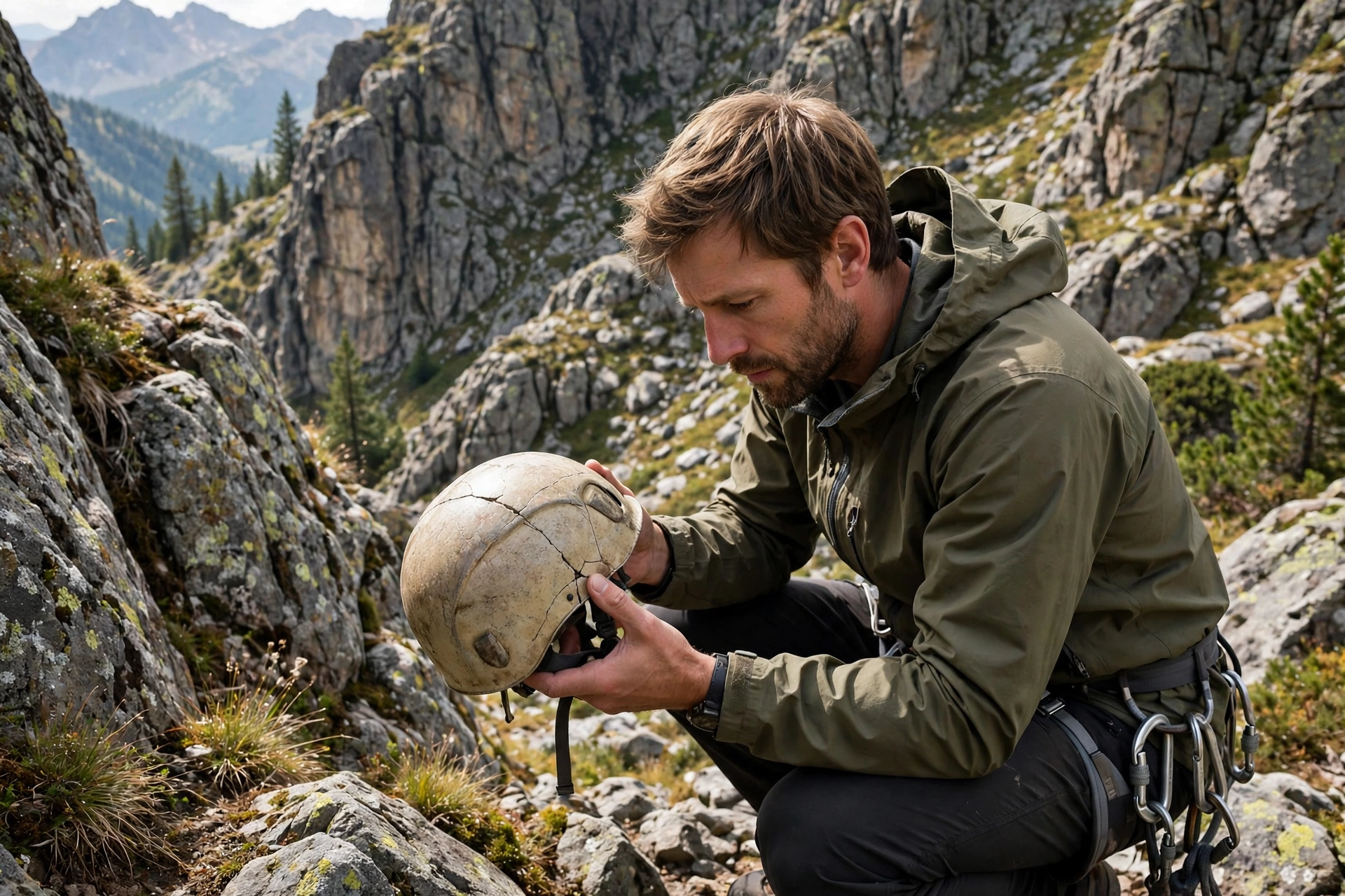 when to retire a climbing helmet damage inspection